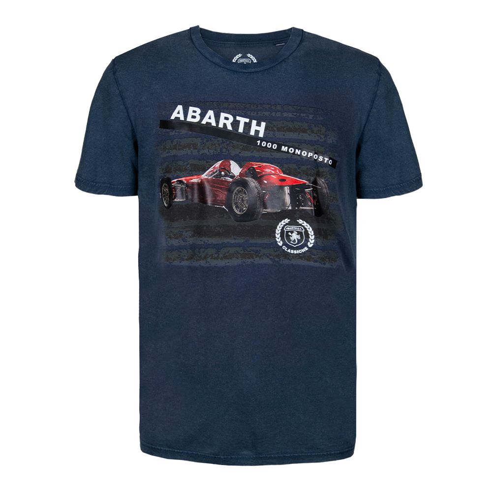 Abarth Herren T-Shirt "Classiche" | Farbe dunkelblau