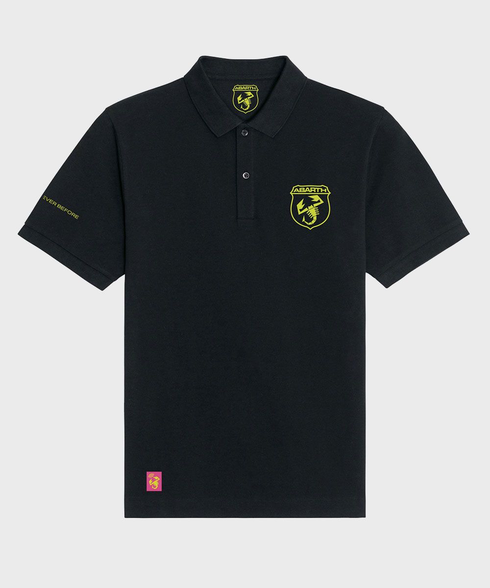 Abarth Polo-Shirt  | Farbe schwarz 