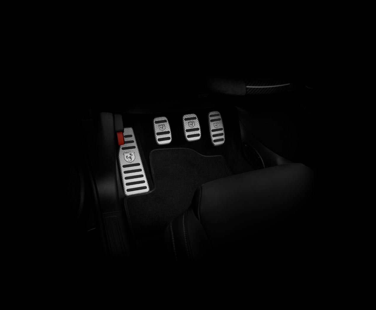 Alutex Pedal-Set Abarth